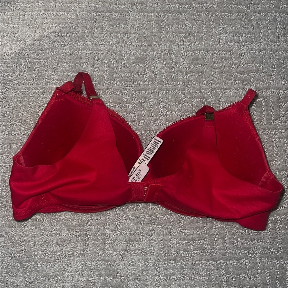 Victoria secret red lace bra - Picture 2 of 3